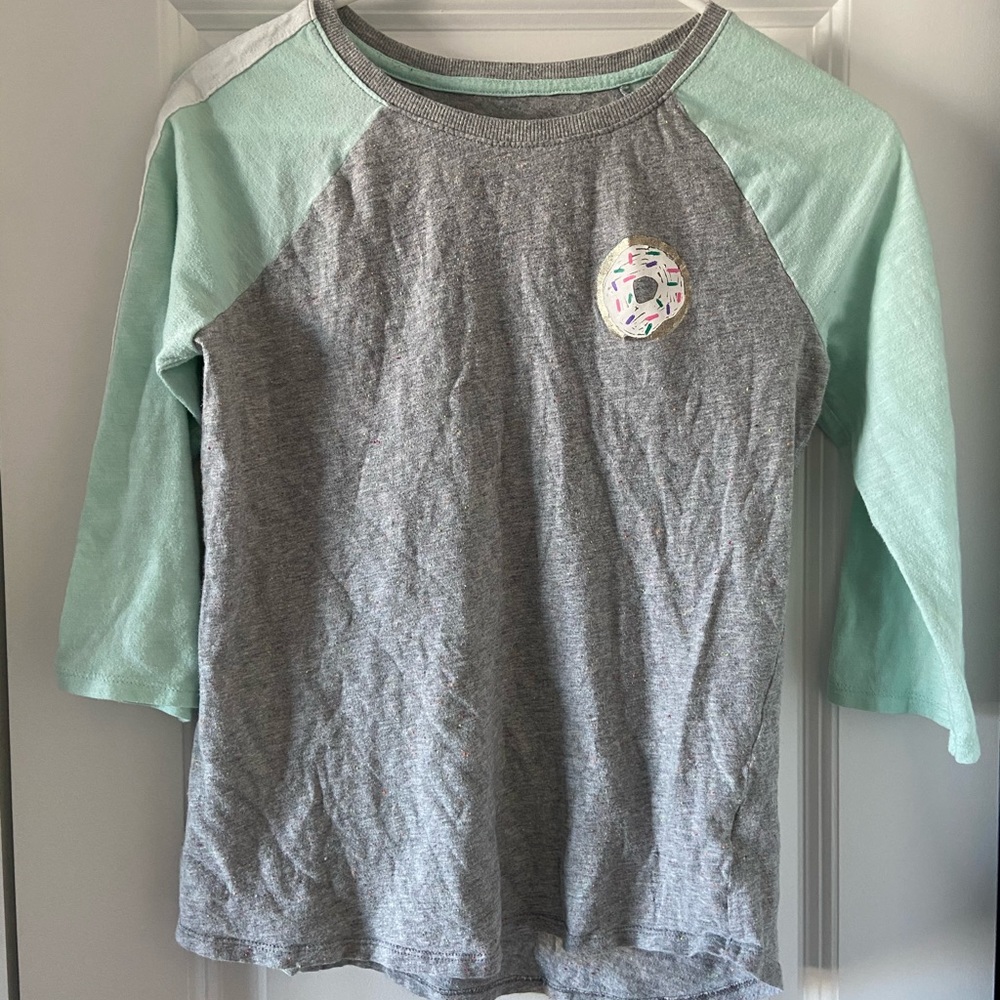 Cat &Jack donut baseball tee size 14/16